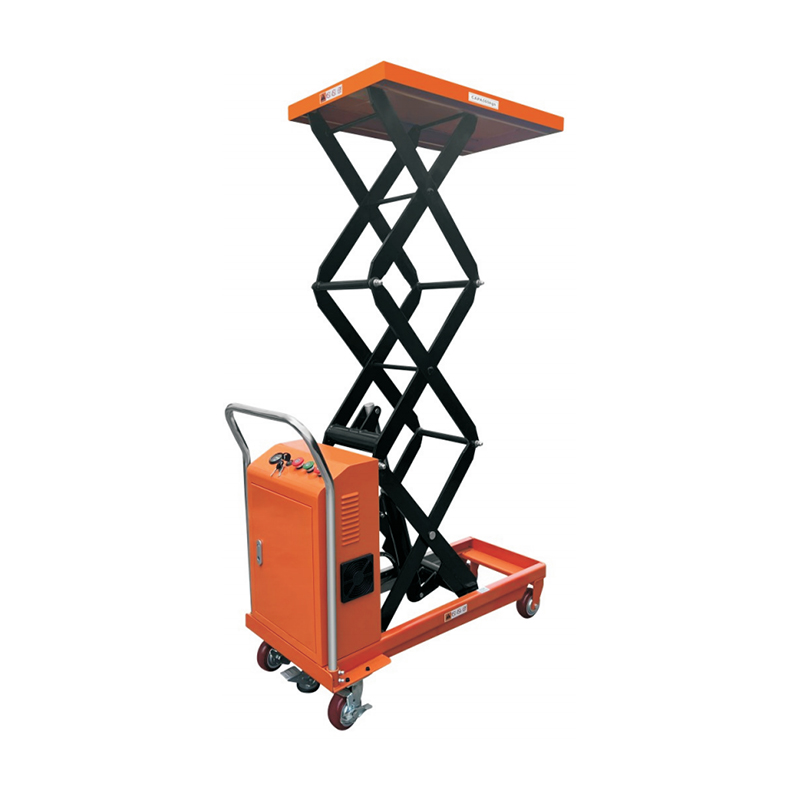 Mesa elevadora con carro de tijera eléctrica de 500 kg